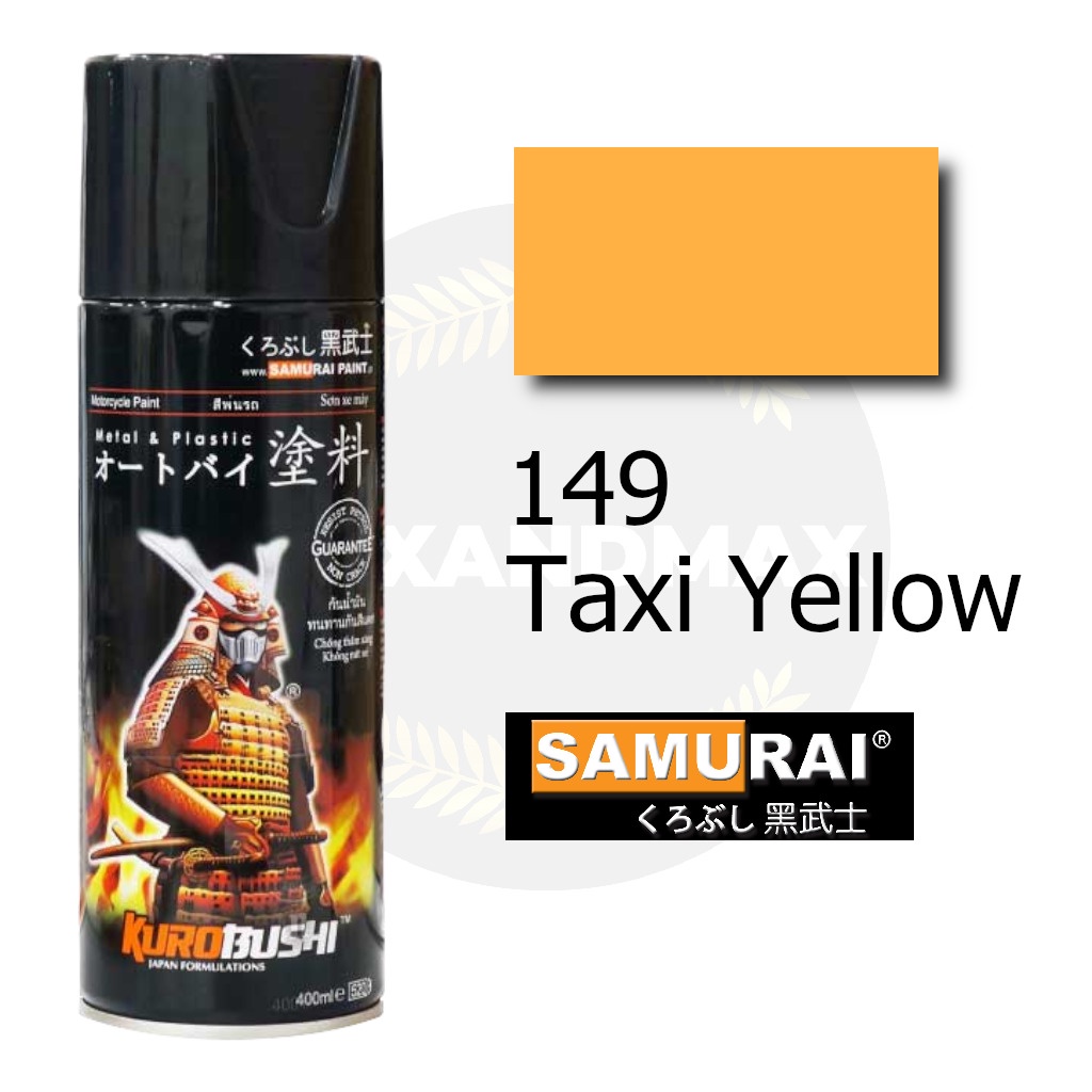 Samurai Paint Taxi Yellow 149 Kuning 400 ml - Cat Semprot