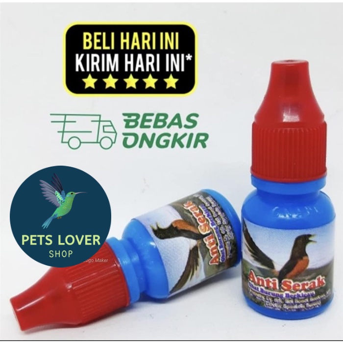 DR EDHI ANTI SERAK OBAT SERAK BURUNG MURAI KENARI ANIS MERAH CUCAK IJO