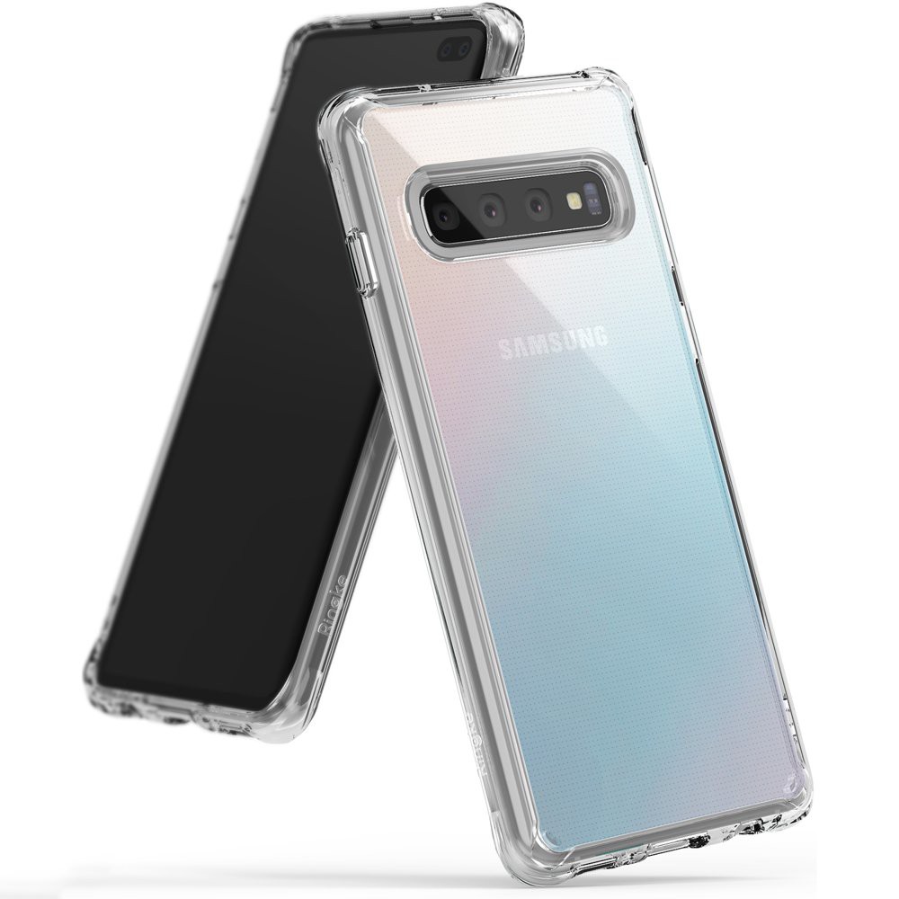 

Case Galaxy S10 Plus / S10e / S10 Ringke Fusion Anti Crack Transparan Casing Samsung