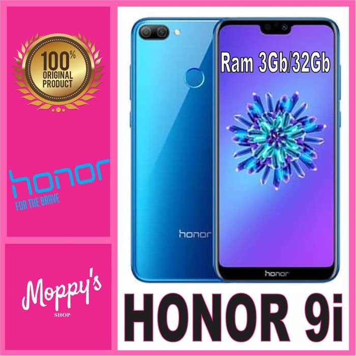 HONOR 9i RAM 3GB / 32GB GARANSI RESMI 1 TAHUN 9 i