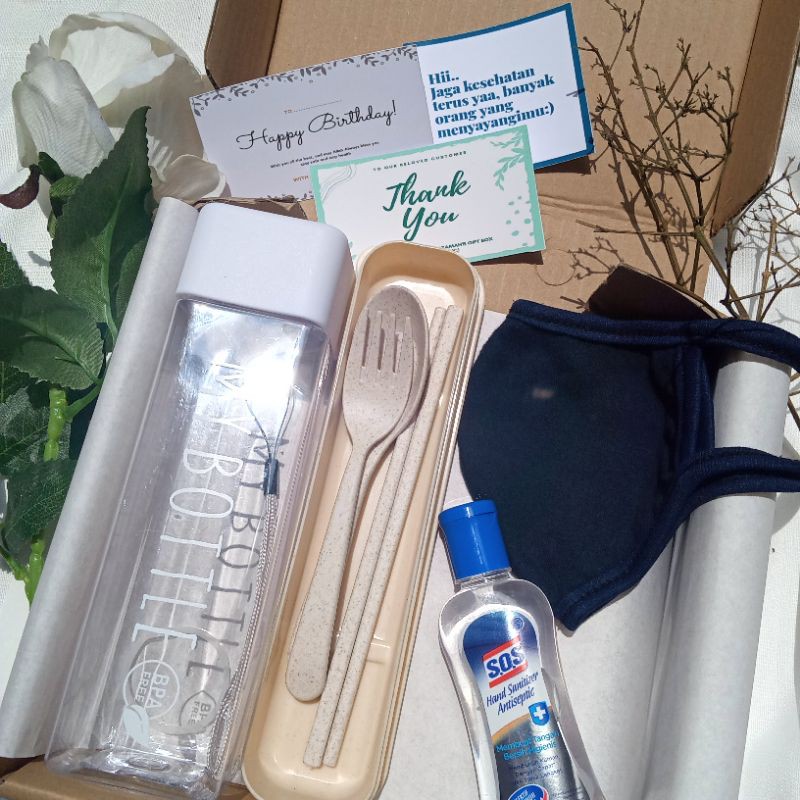 

Hampers new normal/ gift box sehat/ paket sehat/ kado unik