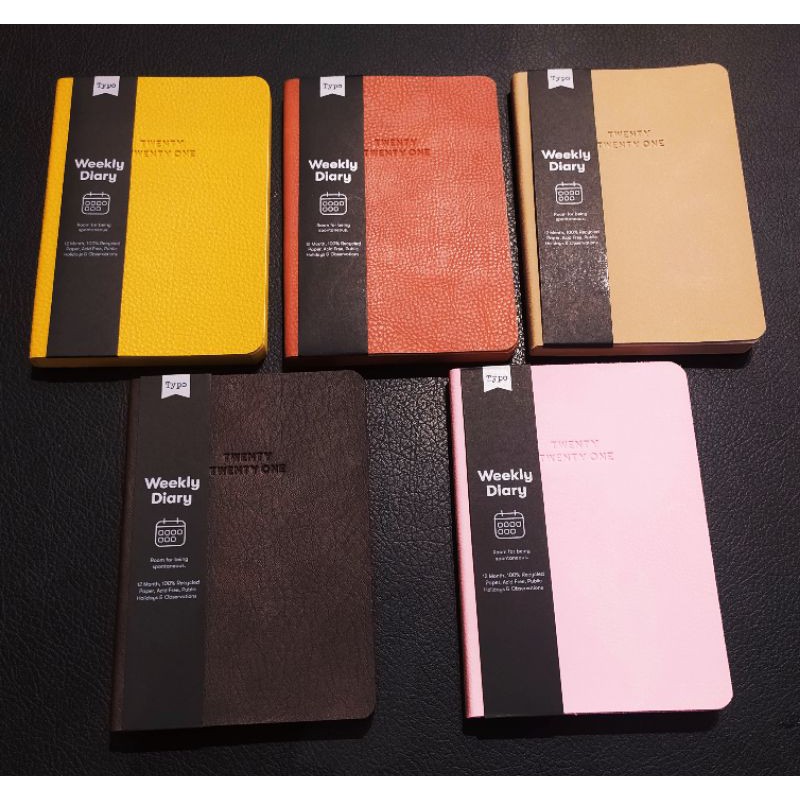 

TYPO A6 PLANNER 2021 WEEKLY AGENDA ORIGINAL