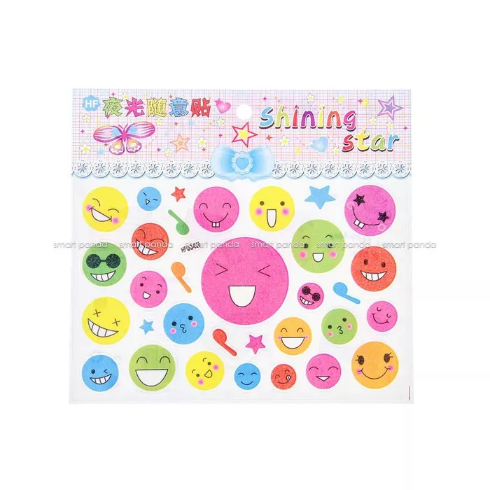 

Sticker Anak Gliter Emoticon HFQQ-020