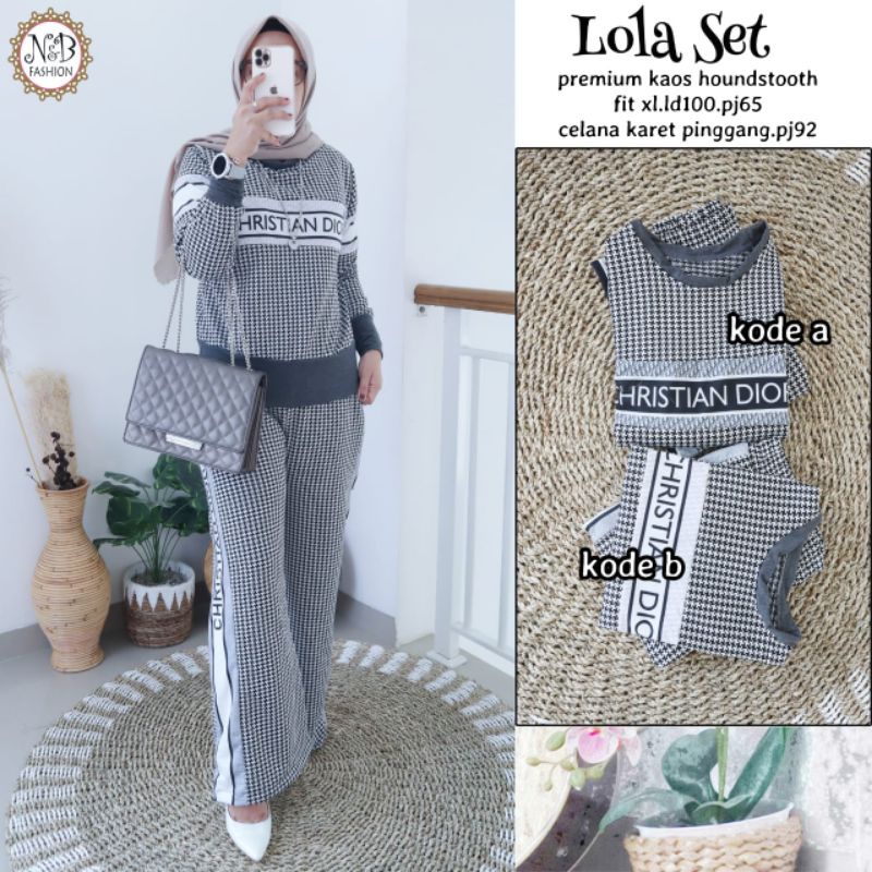 LOLA SET ORI N&B FASHION