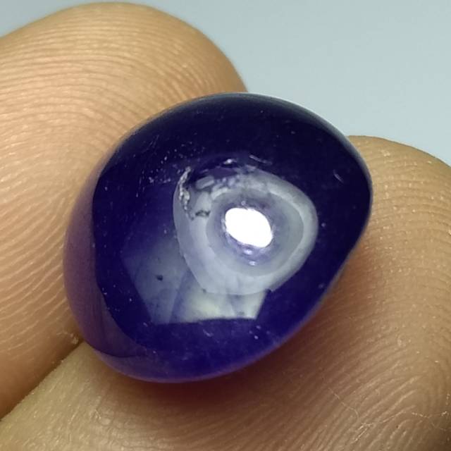 Natural royal blue sapphire star natural blue safir star