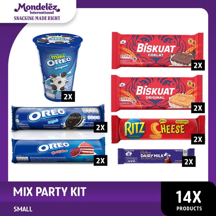 

504Omekho Mix Party Kit Small - 14 Pack Jy60Jhh