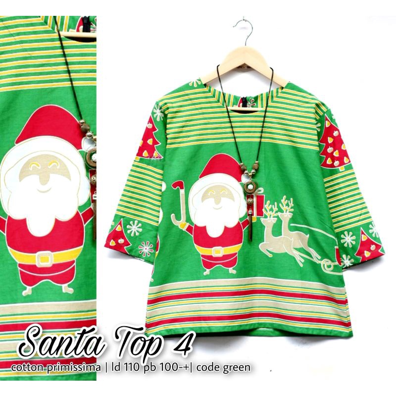 Santa Top 4 | Blouse Christmas