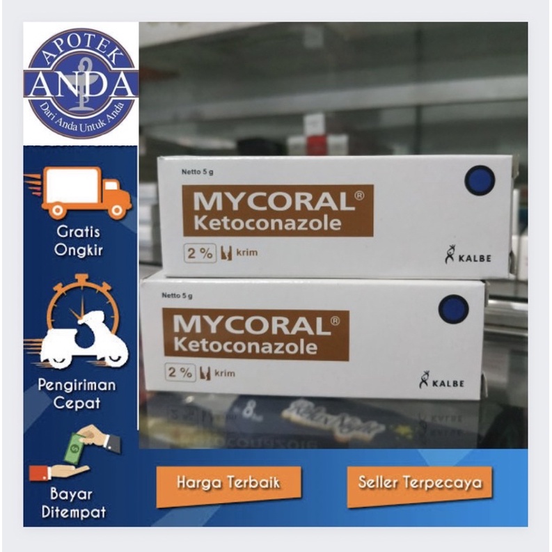 Mycoral Krim 2% - Salep Mycoral Ketoconozole