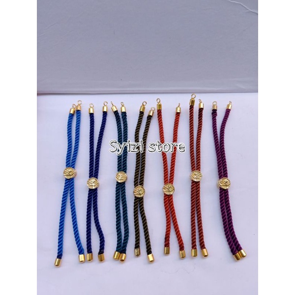 Gelang tali serut kait pandora plintir/ gelang tali plintir model kaitan