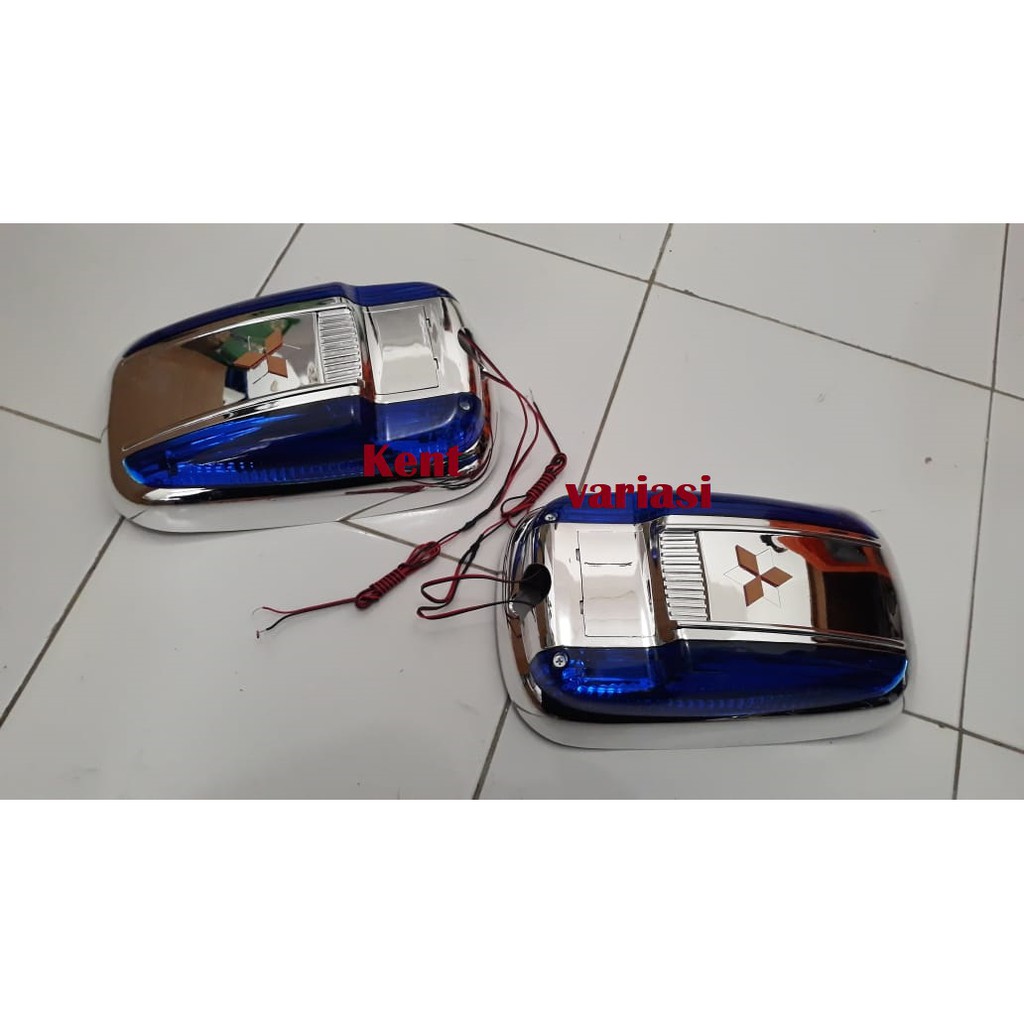 Cover Spion Mitsubishi Canter + Lampu LED