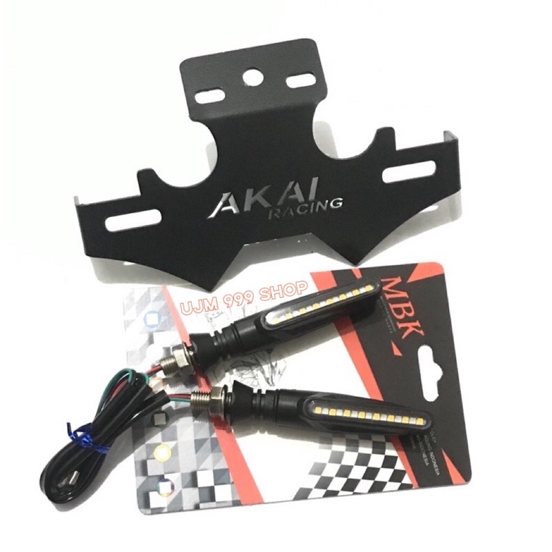 Tail tidy AKAI Racing + Sein Running D-129 Ready Cbr150r,Cb150r,R15 v3,R15 v2,Gsx,Ninja250,R25,Cbr250rr &amp; Motor Lain Nya