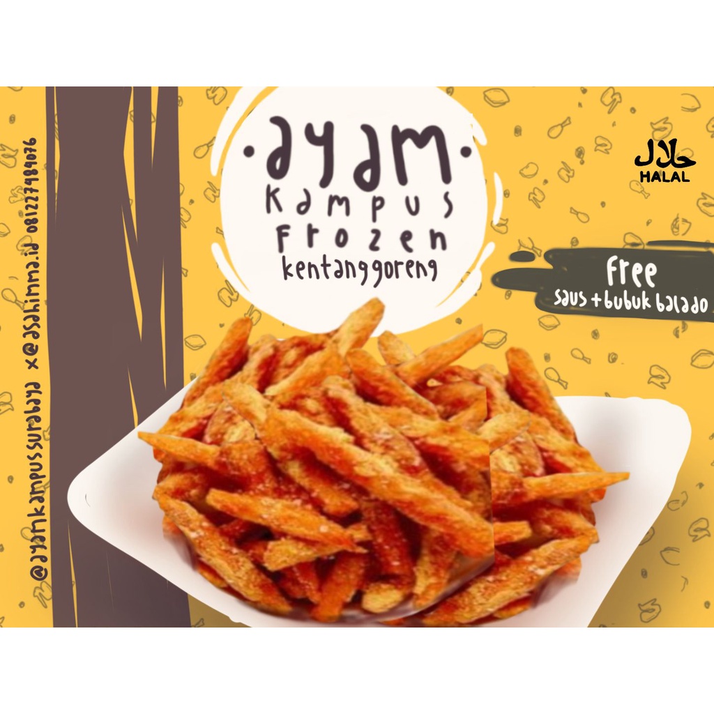 

Kentang Frozen Cup Kotak