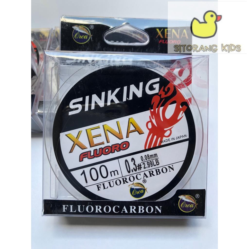 [Promo] Senar Pancing Fluorocarbon Fast Sinking Orca Xena Fast Sinking Waderan
