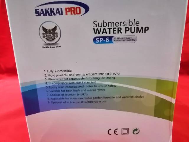 Pompa kolam air mancur energy saving SAKKAI PRO SP 6