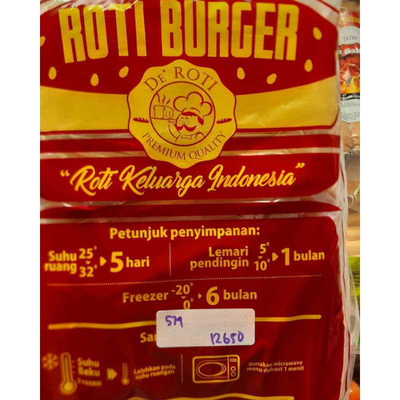 

ROTI BURGER HOTDOG dan BULAT DE ROTI