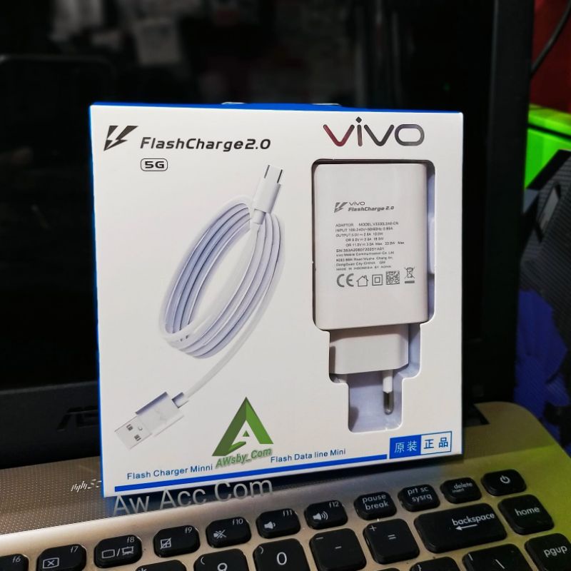 CHARGER VIVO TYPE C FAST CHARGING S1 PRO/ Y21S/ V17/ V17 PRO/ V19/Y30/Y50/Y51 (VIVO 5G Type.C)