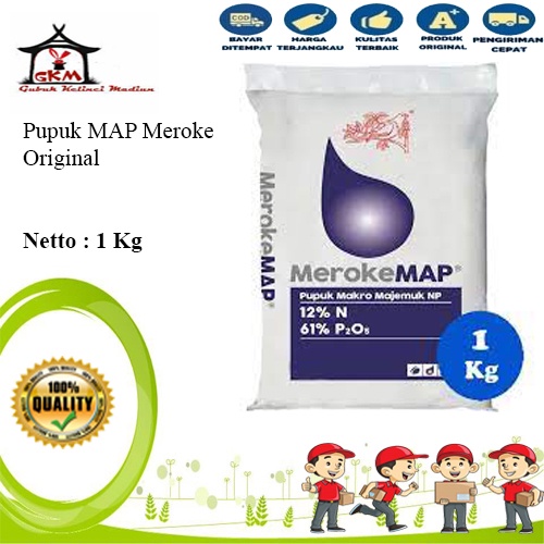 PUPUK MEROKE MAP MAKRO MAJEMUK 1 KG ORIGINAL