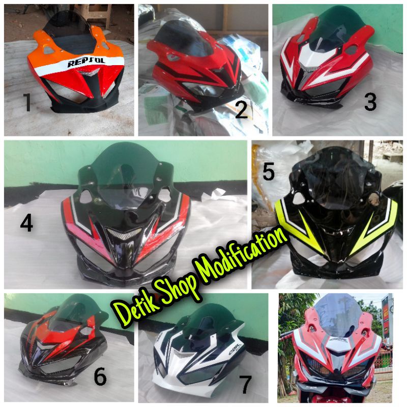 TOPENG CBRK45N CBRK45G CBR150R FACELIFT MODEL CBR 1000RR VISOR CBR150R