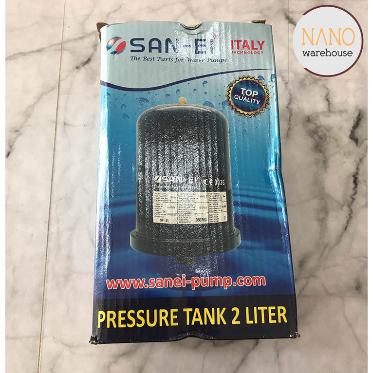 Tabung Tangki Pompa air Sanei Untuk Shimizu PS-135  / Pressure Tank 2 Liter