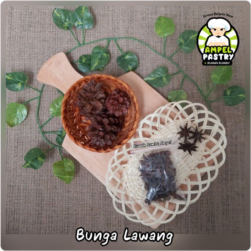 

Bunga Lawang / Pekak Utuh 15 -50 Gram