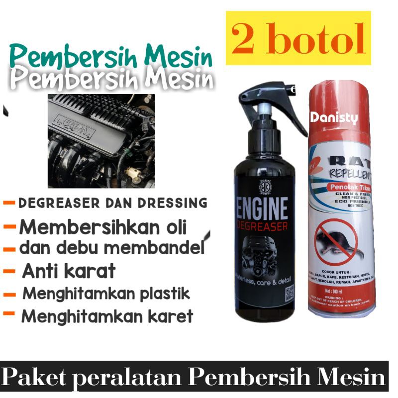 Engine cleaner/pembersih mesin/Pengusir Tikus Cairan Anti Tikus Parfum Tikus Rat Repellent 250ml