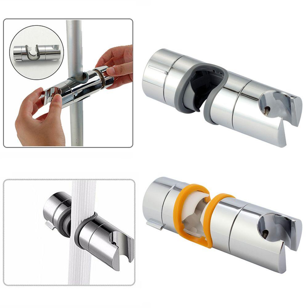 Suyo Holder Kepala Shower Kualitas Tinggi ABS Chrome Plated Adjustable Slider Clamp