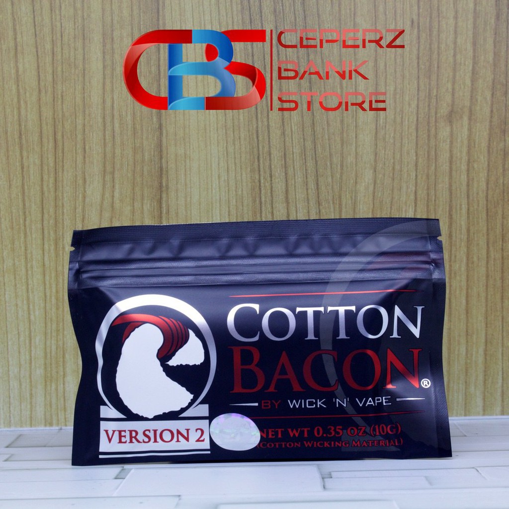 AUTHENTIC COTTON BACON VERSION 2 BY WICK 'N VAPE