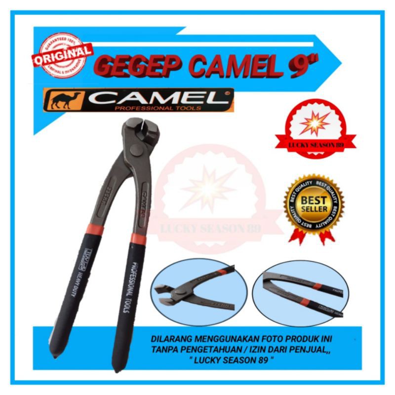 Tang GeGep Camel 9&quot; Tang Kakak Tua Camel/Tang Cabut Paku Camel Bagus Murah