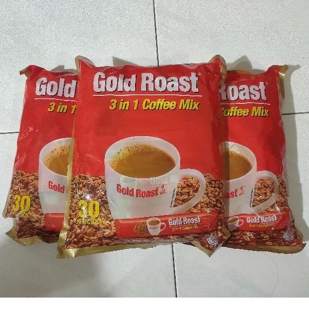 

kopi Gold Roast 3 in 1 coffee mix kopi sachet Singapore