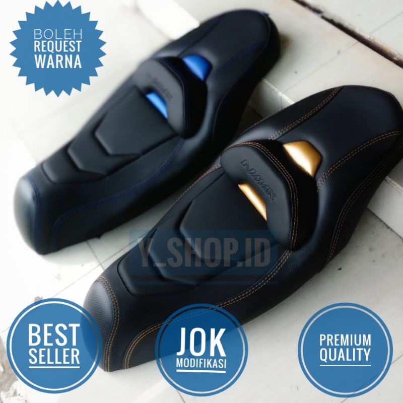 Kulit Jok Motor Nmax Old Nmax 2021 2022 2023 2024 Turbo Cover Jok Model Eropa