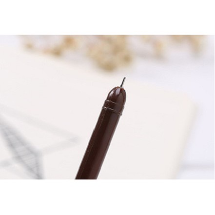 OILA pen cartoon Line lovely cute soft gel black pen 0.38mm (4a3) spe018