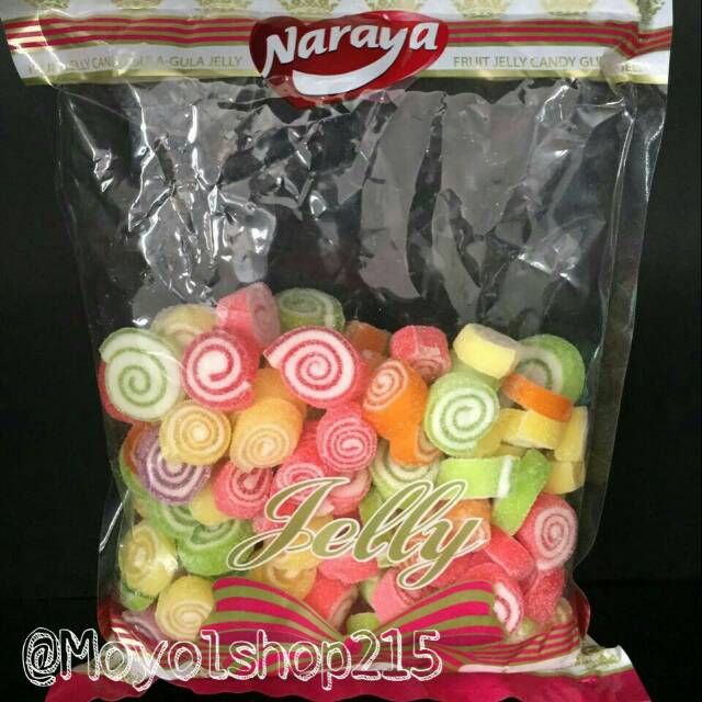 Yupi Jelly Naraya Roll Sandwich Aneka Rasa Buah