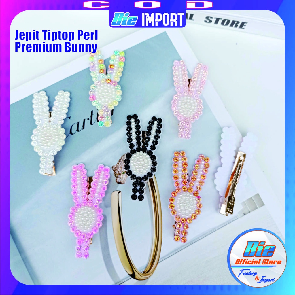 Jepit Korea Tiptop Mutiara Premium Impor Best Seller