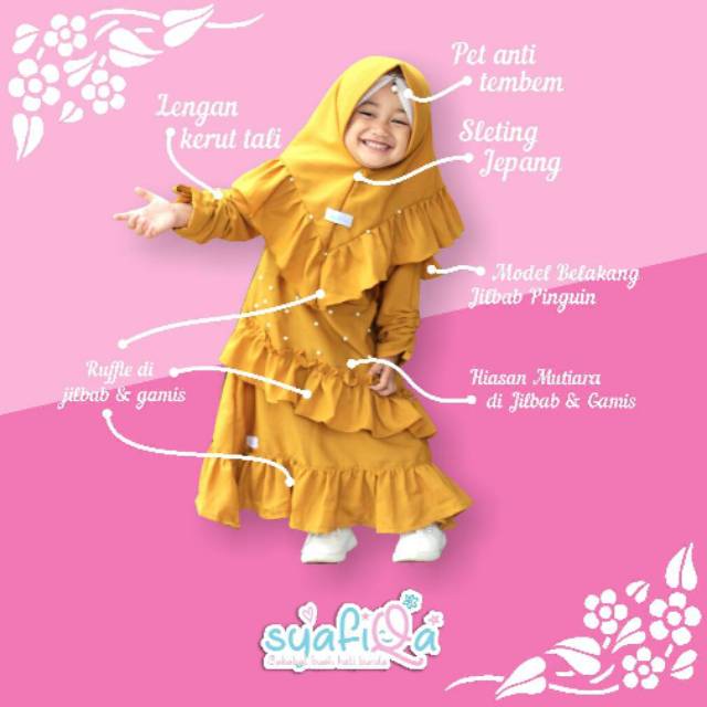 Gamis Sahla dari Syafiqa