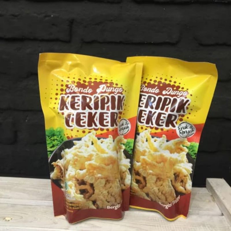 

PALING KRENYES !! Keripik Ceker 50gr by Bondo Dungo SKOMILL