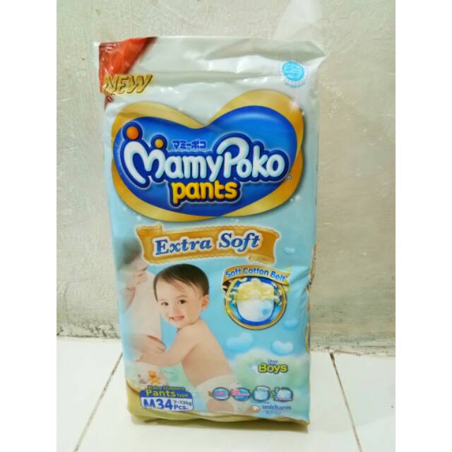 Mamypoko extra soft m34 boy