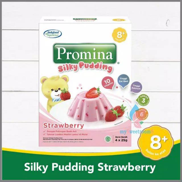 Promina Silky Puding 8m+ (4x25gr) / Hilo Milk Choco Bites Sachet