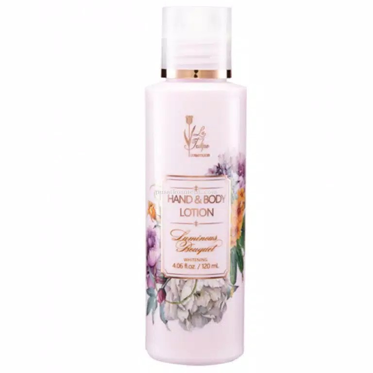 LA TULIPE Hand &amp; Body Lotion Luminous Bouquet Whitening 120ml