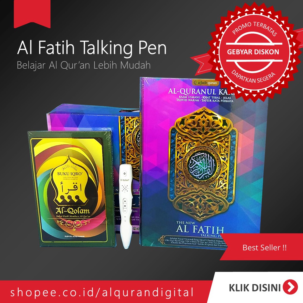 VERSI TERBARU Alquran Digital Pen Terbaik Al Quran Al Fatih Epen