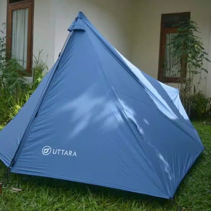 Alan - Tenda Camping Uttara Tarp Tent Medium Kapasitas 2 Orang - Biru