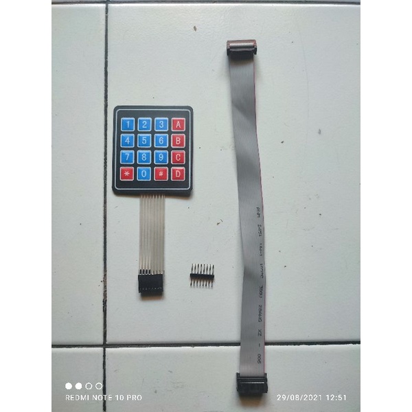 kabel sambungan keypad tombol pom mini