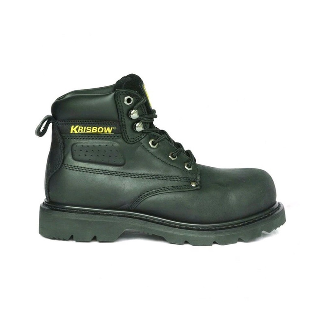 SEPATU BOOTS SAFETY VULCAN 6 INC BLACK KRISBOW