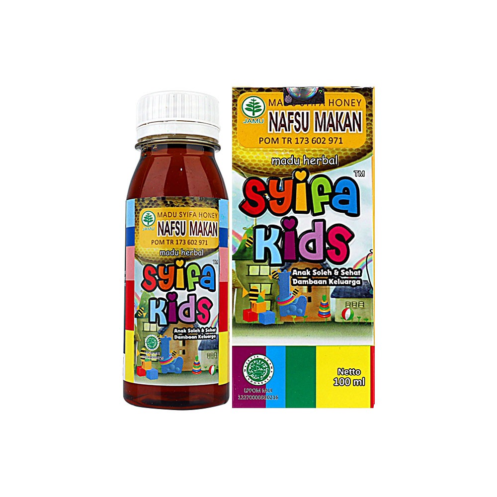 MADU SYIFA KIDS NAFSU MAKAN MADU PENAMBAH NAFSU MAKAN ANAK