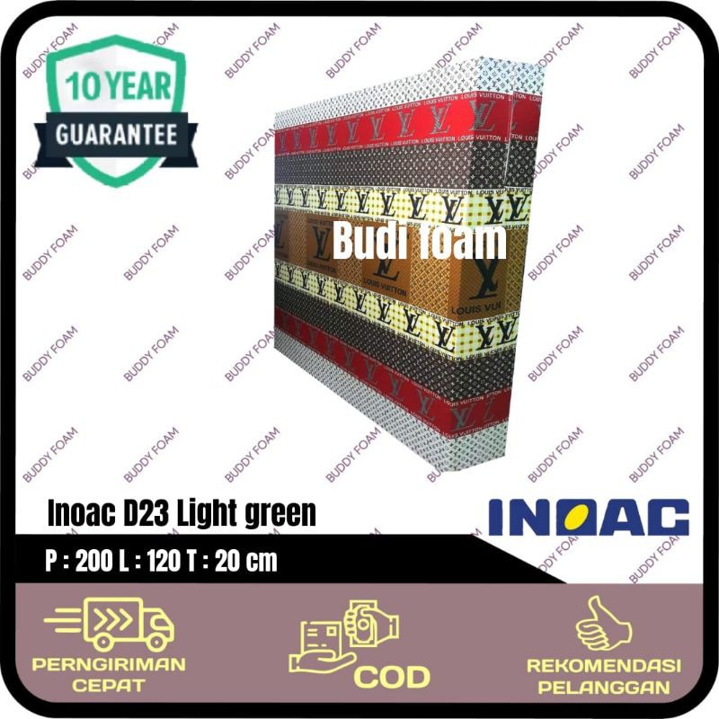 Kasur busa Inoac no 4 ukuran 200 x 120 x 20