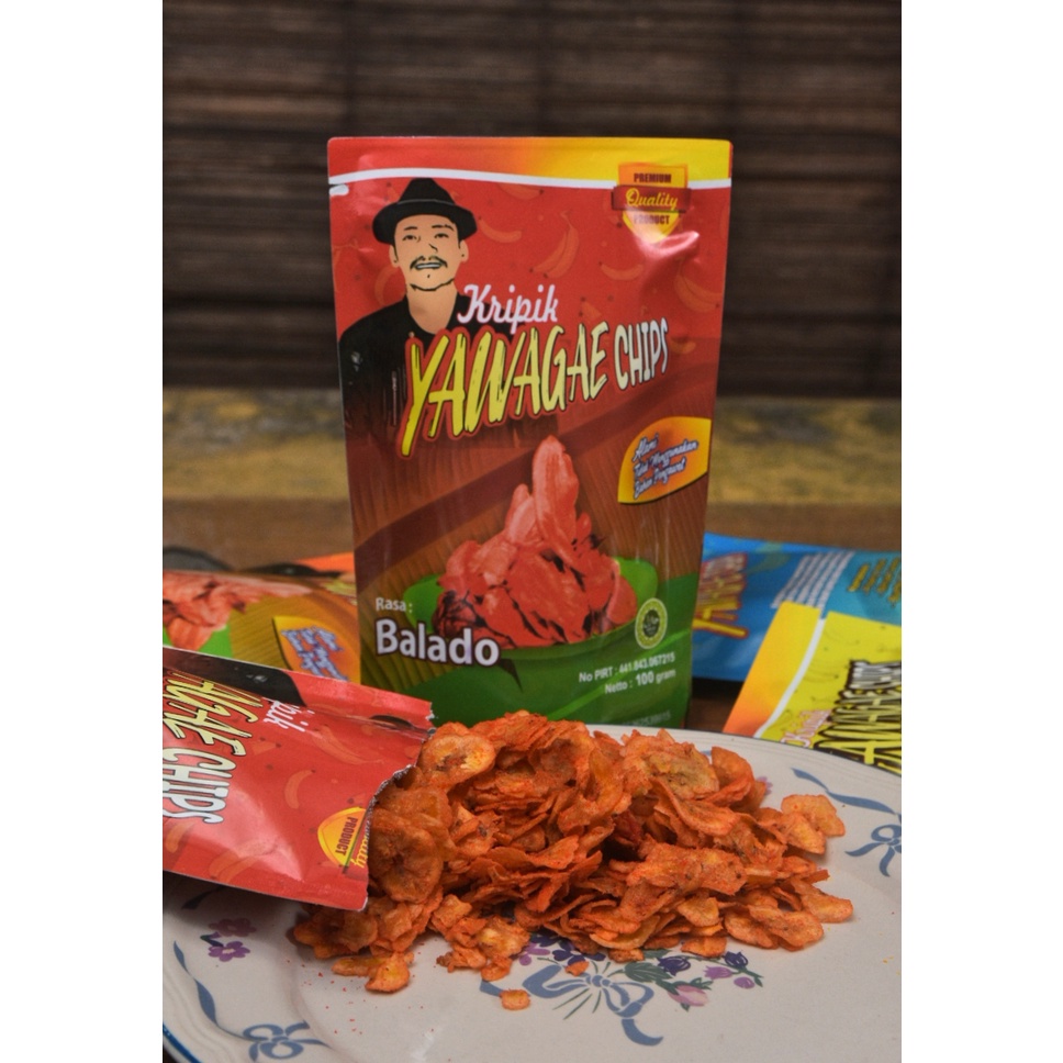 

Yawagae Chips Rasa Balado - Rasa pasti ga bikin sakit hati