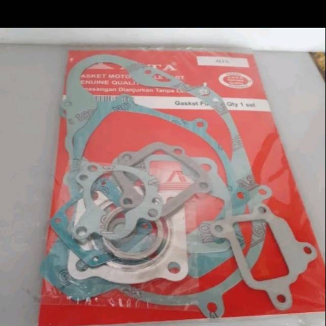 paking perpak gasket fullset alfa asta