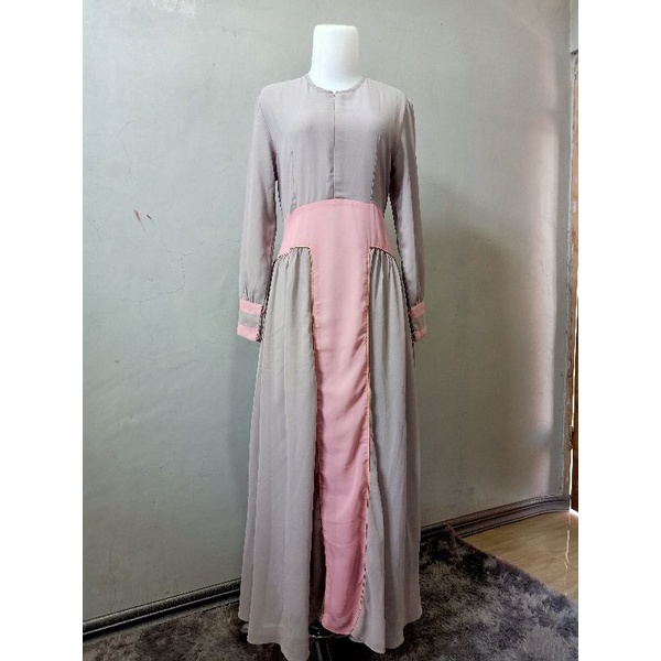 Gamis Busui Abu Pink