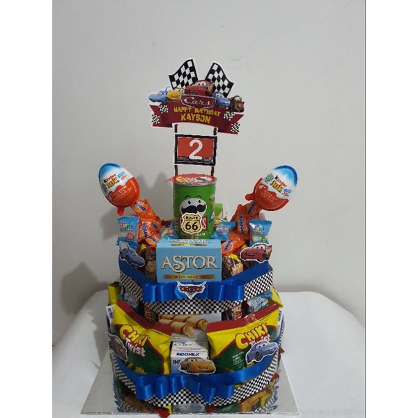 

Snack Tower Premium / warna-warni