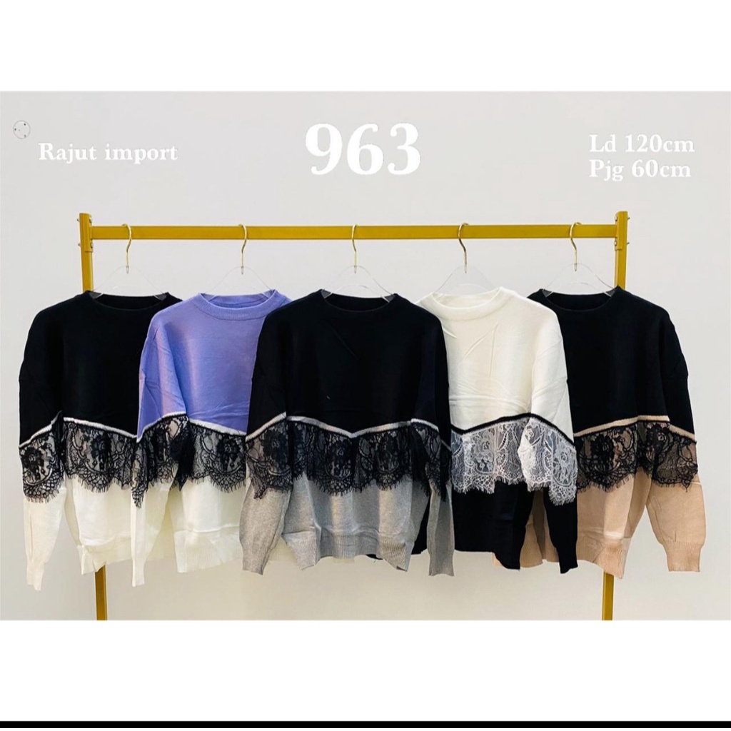 TOP RAJUT IMPORT MIX RENDA