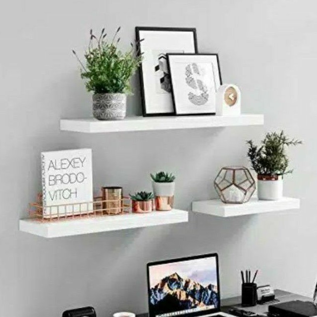 MEJA TV MINIMALIS MURAH MODERN Rak TV Dinding Tempel Nakas Kayu  Hiasan Dinding Dekorasi Dinding Dz